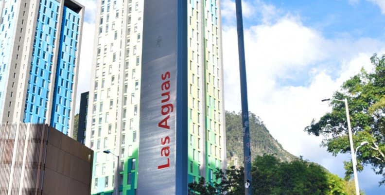 Estación de Transmilenio las aguas