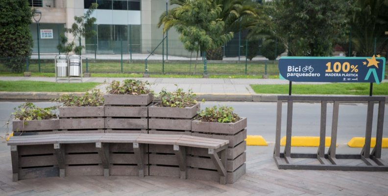 Madera plástica en Bogotá