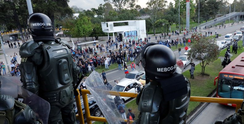 Disturbios en la U Nacional