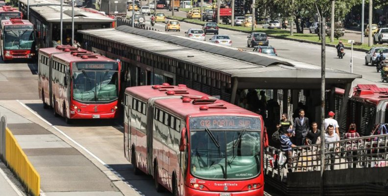 Estación de TransMilenio