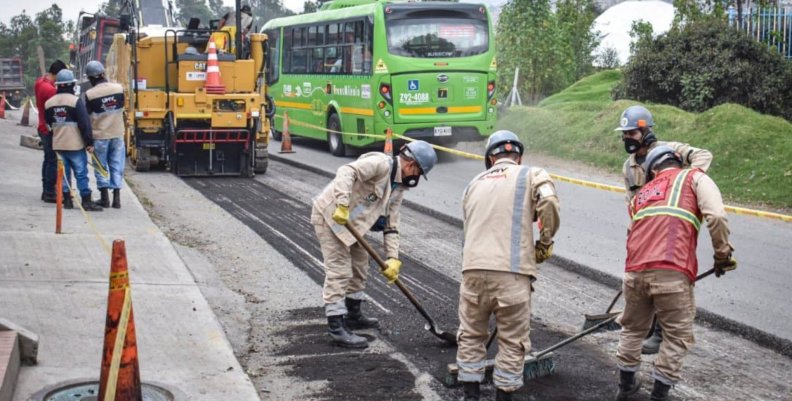 Malla vial en Usme