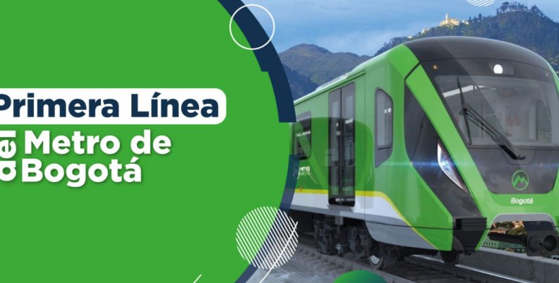 Render promocional de la Primera Línea del Metro de Bogotá