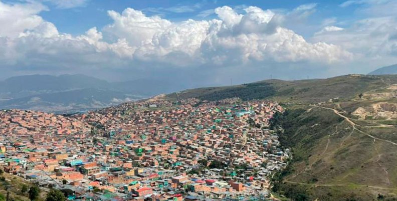 Imagen panorámica de Soacha