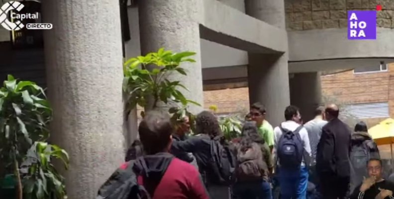 Estudiantes de la Universidad Distrital