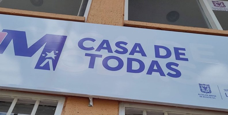 Logo de la Casa de Todas en Bogotá