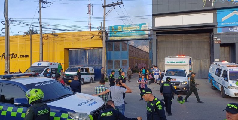 Se presentó una explosión en la fábrica pirotécnica ‘El Vaquero’ en Soacha Se presentó una explosión en la fábrica pirotécnica ‘El Vaquero’ en Soacha