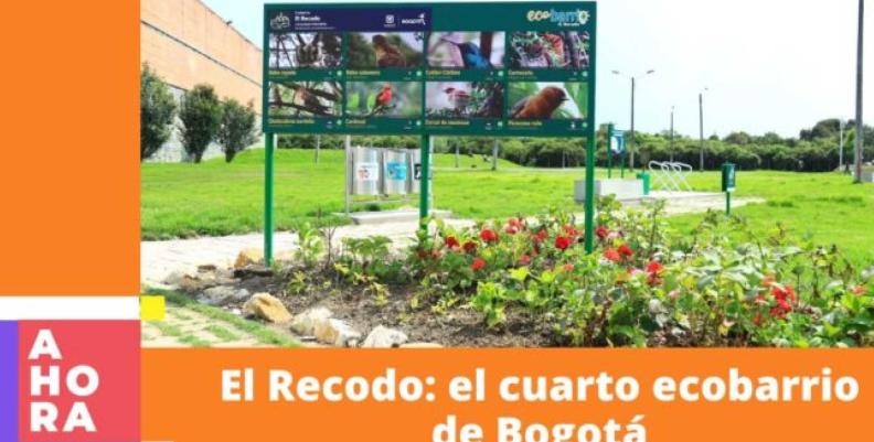 Distrito entregó el cuarto ecobarrio de Bogotá en El Recodo