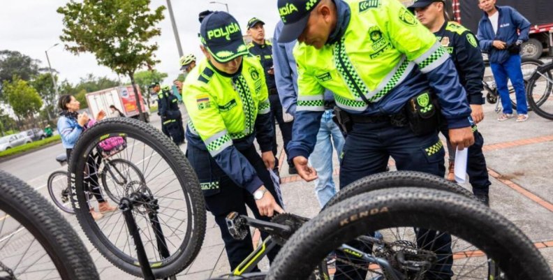 Robo bicicletas Bogotá 2024: cifra bajó y registro bici