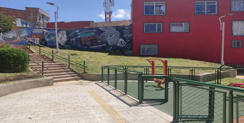 Parque El Mirador en la localidad de Ciudad Bolívar