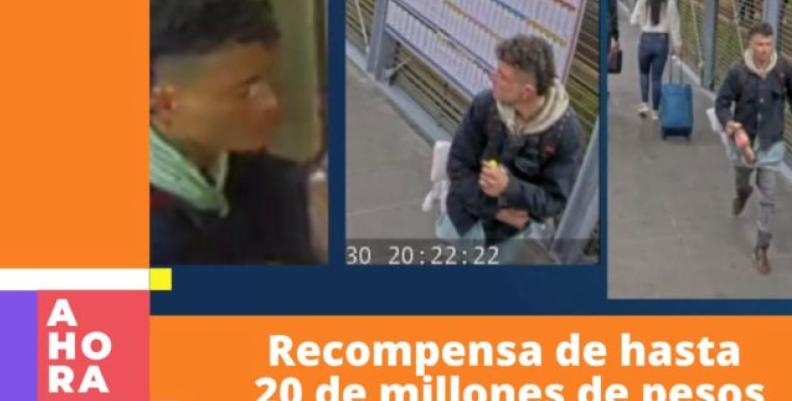 Tres fotos del hombre que sería el presunto homicida de un jóven en Transmilenio.