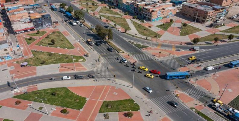 Imagen: IDU Panorámica de Avenida Guayacanes