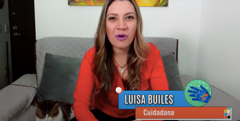 Luisa Builes en Todos Somos Cuidadanos