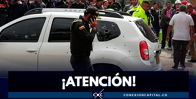 Tiroteo en el sur de Bogotá deja un policía muerto