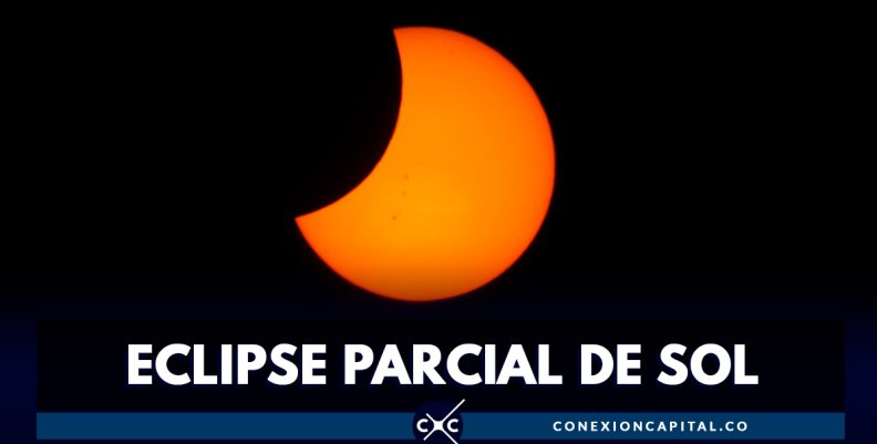 ¿Cómo observar el eclipse parcial de sol en Bogotá?