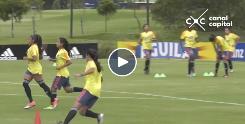 La Selección Colombia Femenina se prepara para el Mundial de Uruguay