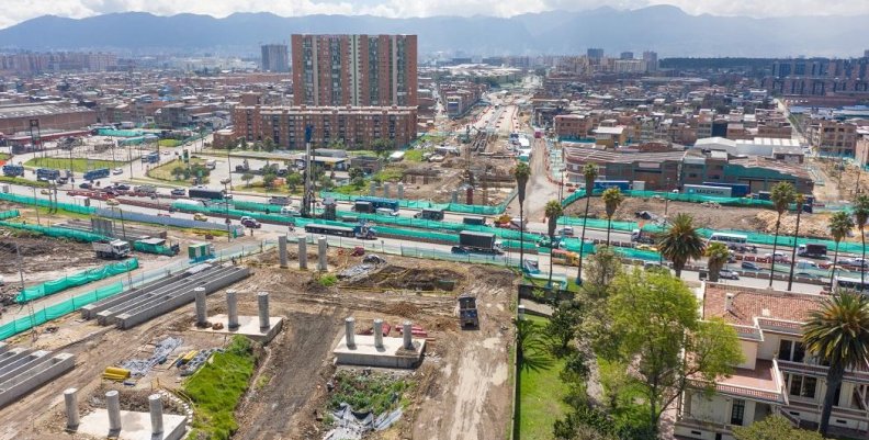 Obra Avenida Guayacanes.