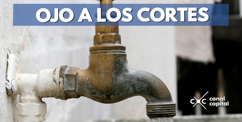 Cortes de agua Bogotá