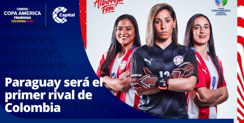 Paraguay será el primer rival de Colombia