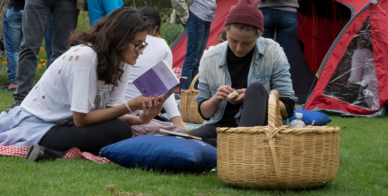 Picnic literario en el Tintal