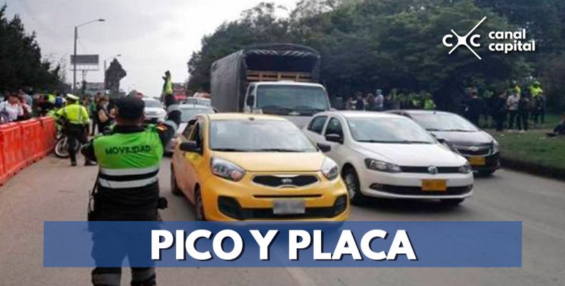 ¡Pilas! Volvió el Pico y Placa a Bogotá