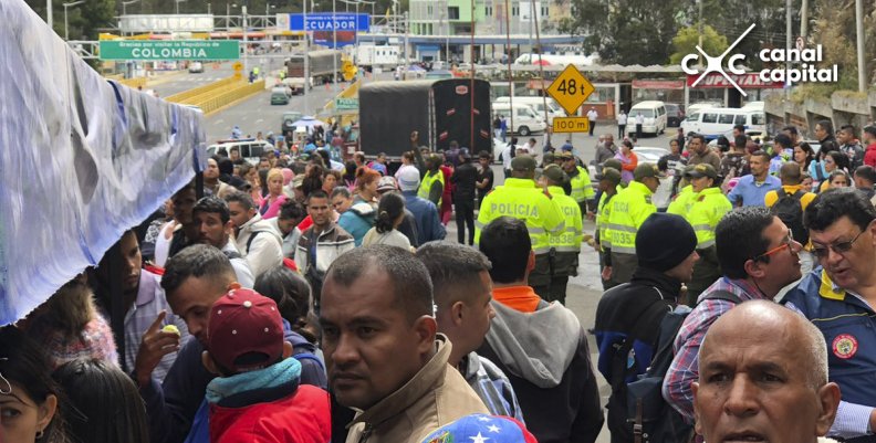 Cerca del 50 % de los venezolanos que abandonaron su país están en Colombia