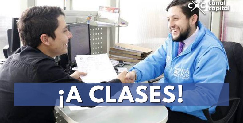 ¡A clases! ¡A clases!