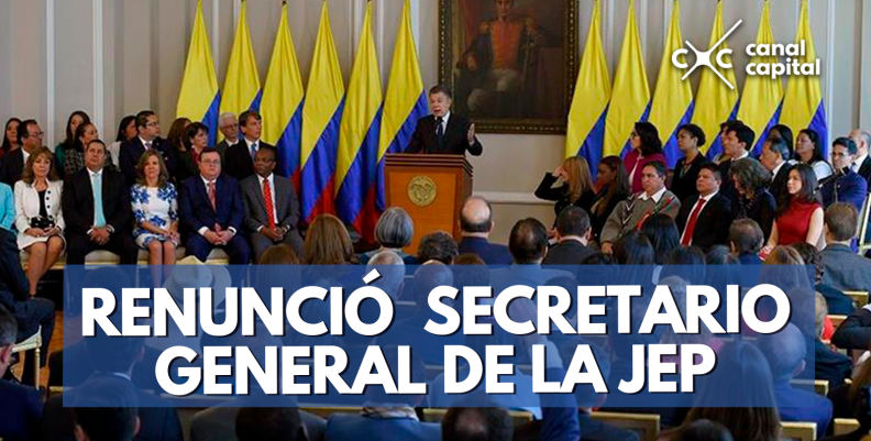 renuncia secretario general