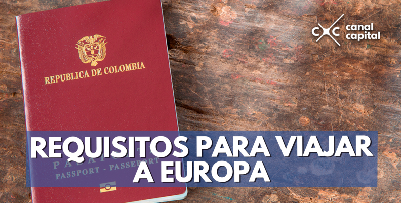 requisitos para viajar a Europa