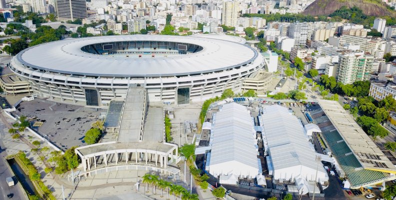 Río de Janeiro inaugura el hospital de campaña montado en el mítico Maracaná