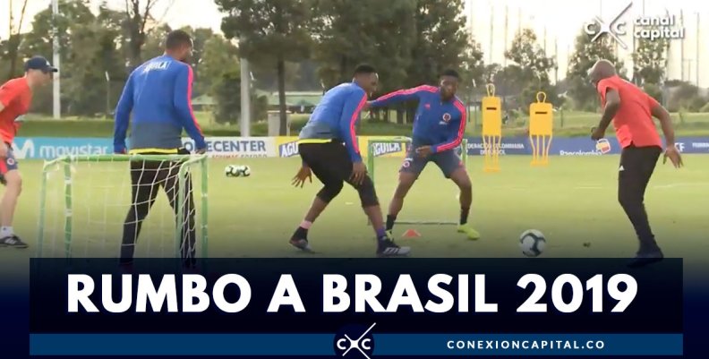 Selección Colombia se alista para la Copa América