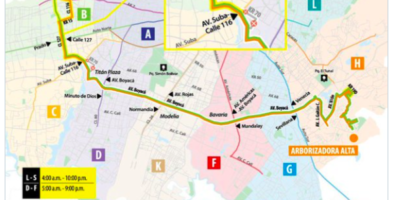 ruta B609-H609 ruta B609-H609