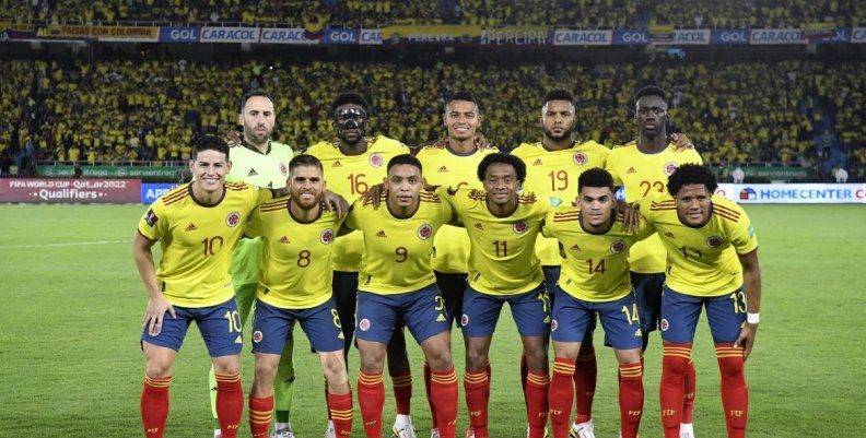 Seleccion Colombia formacion