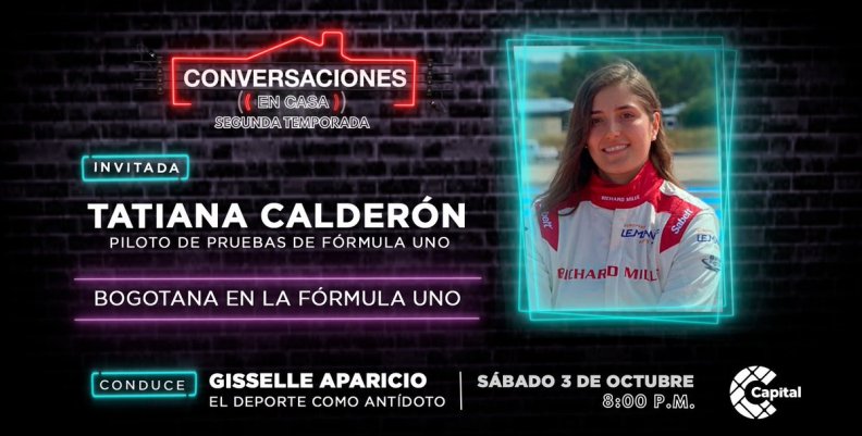 Tatiana Calderón en Conversaciones en Casa