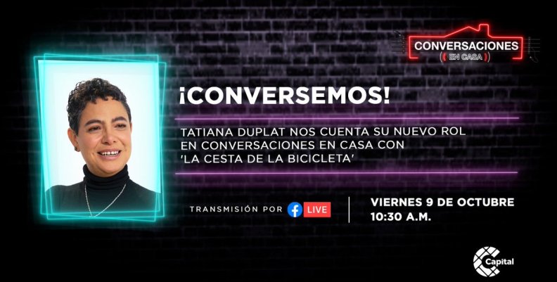 Tatiana Duplat en Conversaciones en Casa