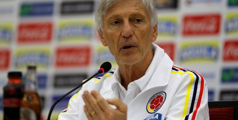 Soccer Football - 2018 World Cup Qualifications - Colombia Conference Soccer Football - 2018 World Cup Qualifications - Colombia Conference