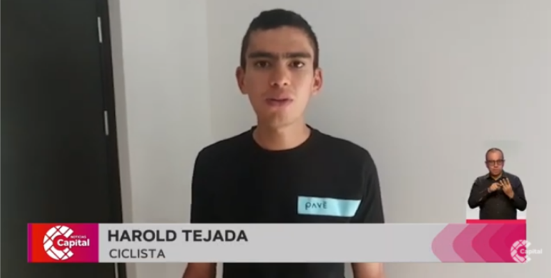 Hurto a ciclista Harold Tejada.