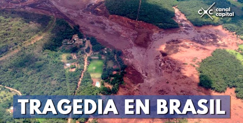 Ruptura de presa minera en Brasil deja al menos 200 desaparecidos