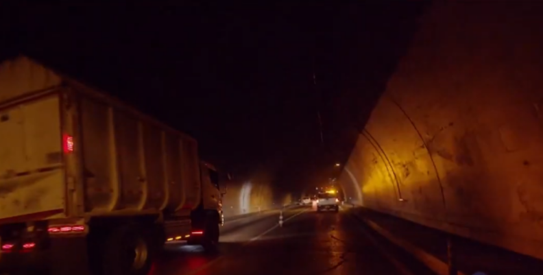 Mantenimientos en el túnel de Sumapaz.