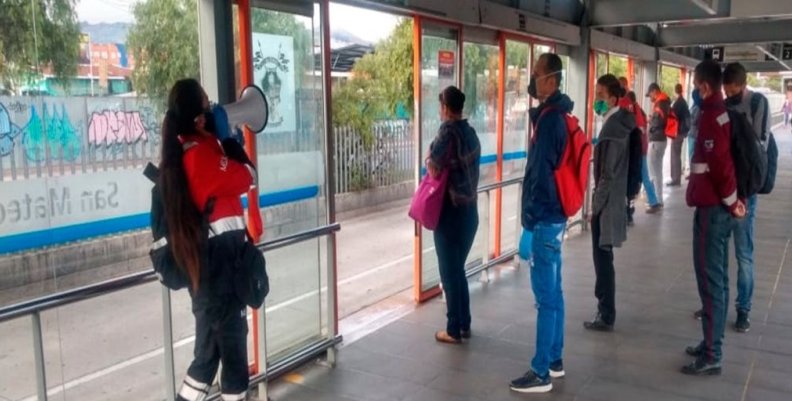 Estación de TransMilenio San Mateo