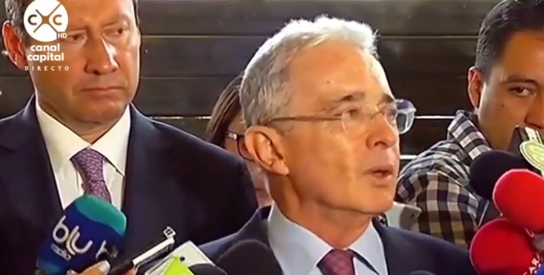 Uribe cuestiona audios de su caso, filtrados a RTVC