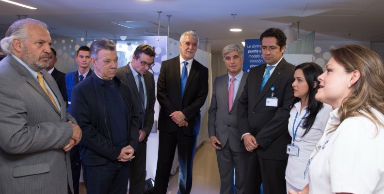 Alcalde Peñalosa recorrió nuevo Instituto de Cáncer Carlos Ardila Lülle