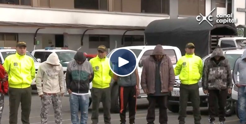 Capturadas 24 personas que vendían droga en Soacha