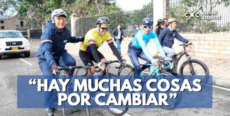 ¿Por qué Nairo Quintana llegó en bicicleta a la Casa de Nariño?