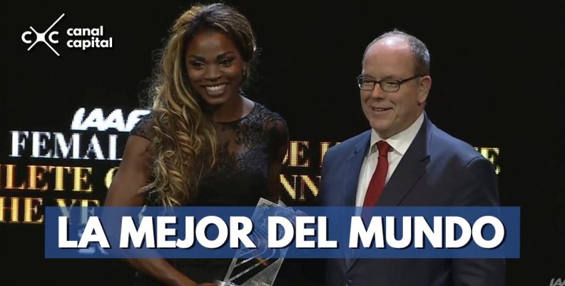 Caterine Ibargüen se consagra como la Mejor Atleta Mundial de 2018