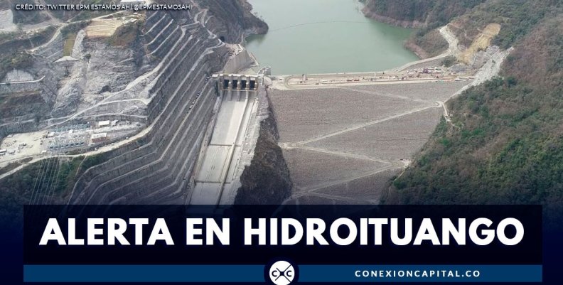 Anticipan cierre de compuerta en Hidroituango