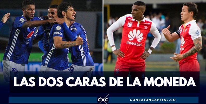 Millonarios y Santa Fe