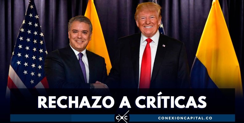 Iván Duque - Donald Trump