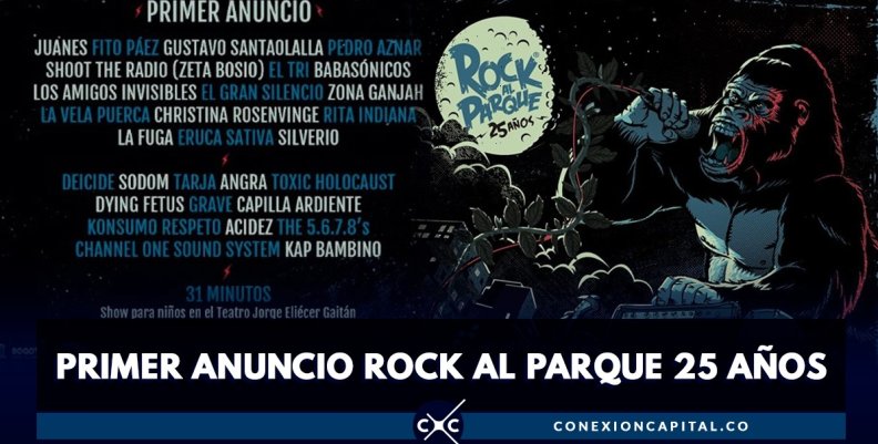 Rock al Parque 25 años