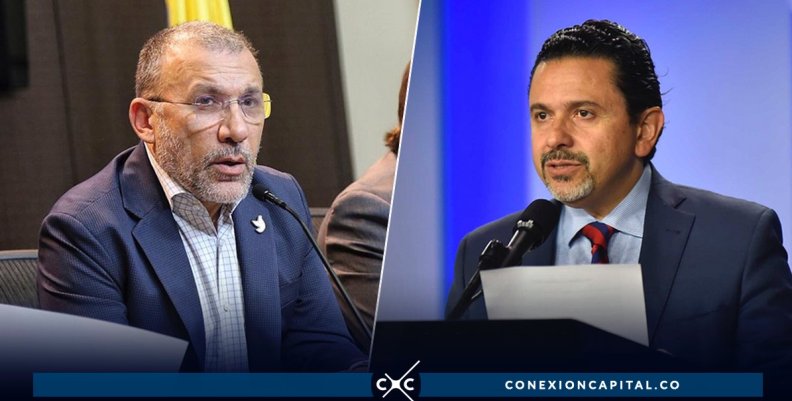 Roy Barreras y Miguel Ceballos Roy Barreras y Miguel Ceballos