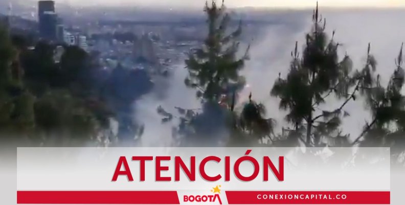 Incendio en Bogotá